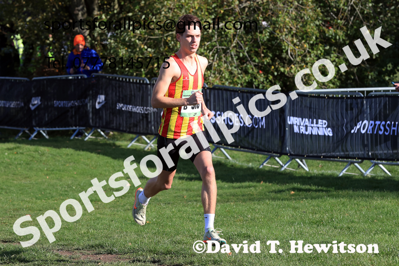Junior Mens 2025 National Cross Country Relays, Berry Hill Park, Mansfield. Photo: David T. Hewitson/Sports for All Pics
